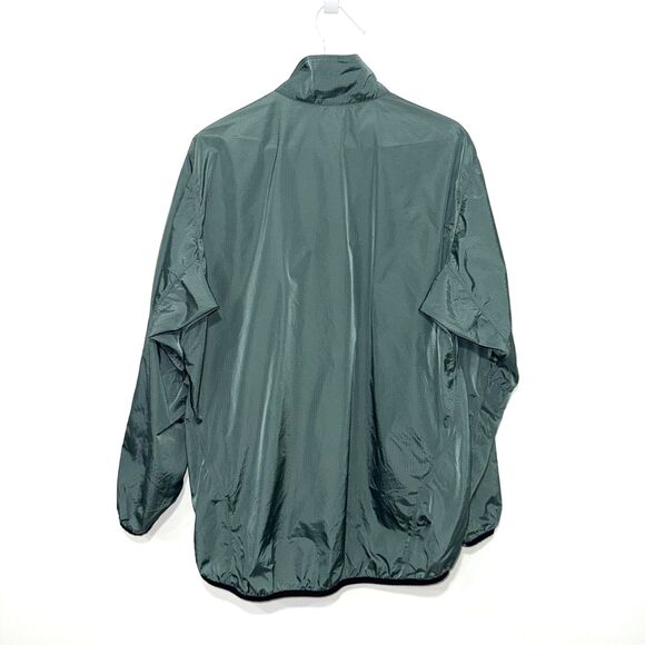 Vintage Arc'teryx Tau Pullover 1/2 Zip Windbreaker - Sage L - Picture 4 of 9